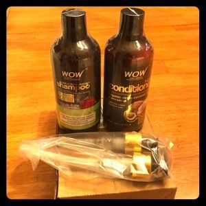 WOW apple cider vinegar shampoo n conditioner